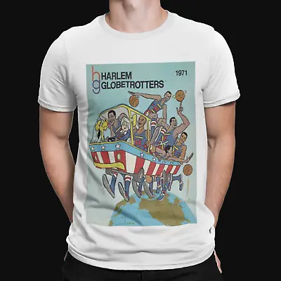 Buy Harlem Globetrotters T-Shirt - Retro - Cool - Sport - America - USA - Basketball • 8.39£