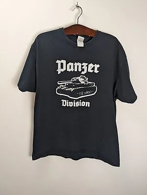 Buy Rare Vintage Marduk Panzer Division Black T-Shirt Size XL Heavy Cotton Gildan  • 30£