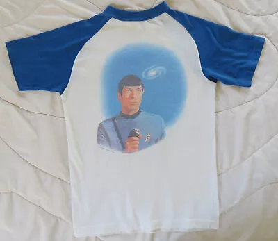 Buy VTG Spock 1975 Star Trek T Shirt Childs 14 Made In USA By Donmoor • 18.90£