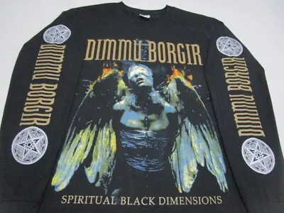 Buy DIMMU BORGIR Spiritual Black Dimensions LONG SLEEVE LARGE Size COVENANT TROLL • 27.60£