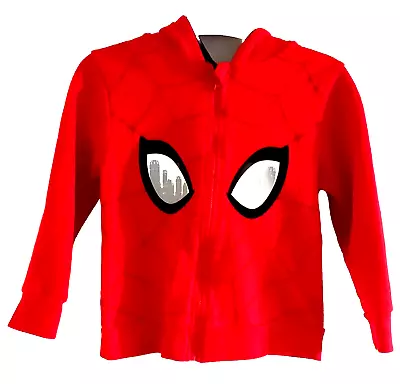 Buy Spider-Man Hoodie Zipped Jacket  Age 4-5 Fab Con See Pics      I COMBINE POSTAGE • 3.50£