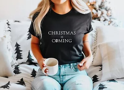Buy Christmas Is Coming Tshirt Winter Xmas Party Funny Got T Shirt Gift Tee S-xxl • 14.99£