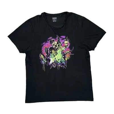 Buy Blizzard Jinx WORLD OF WARCRAFT Video Game Character Graphic T-Shirt Large Black • 12.75£