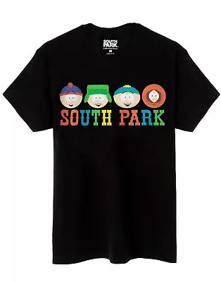 Buy South Park Black Short Sleeved T-Shirt (Mens) • 16.99£
