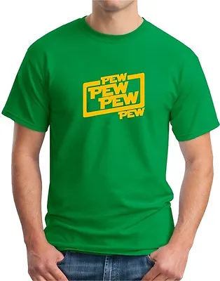 Buy PEW PEW Force Awaken Episode 7 VII Star Wars - Mens Womens Kids T-Shirt  • 8.95£