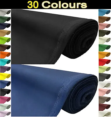 Buy Waterproof Canvas Fabric Heavy Duty Outdoor Cushion Cover Material By The Meter • 13.98£