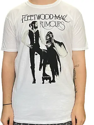 Buy Fleetwood Mac Rumours Unisex Official T Shirt Brand New Various Sizes WHITE • 15.99£