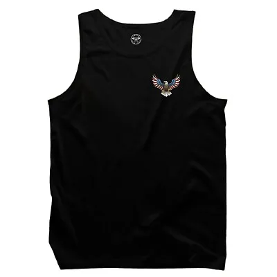 Buy American Eagle Vest Small Vikings Clothing Valhalla Loki Thor Odin Gift Tank Top • 11.99£