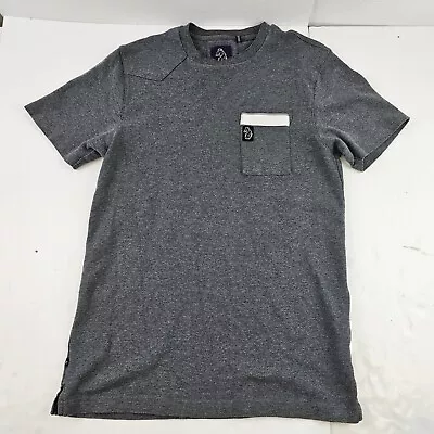 Buy Luke 1977 Mens Grey T Shirt Adult Dark Grey Size Medium Short Sleeve • 9.99£