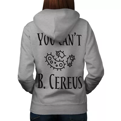 Buy Wellcoda You Cant Be Serious Womens Hoodie, Funny Design On The Jumpers Back • 28.99£