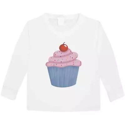 Buy 'Cupcake' Children's / Kid's Long Sleeve Cotton T-Shirts (KL038707) • 9.99£