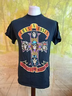 Buy Guns N Roses 2013 Appetite For Destruction Black T Shirt. UK Men's Size Medium • 30£