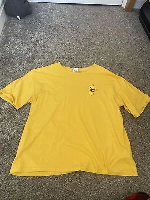 Buy Women’s Yellow Winnie The Pooh Tshirt Size Small Disney Primark • 2£