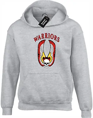 Buy Warriors Logo Colour Hoody Hoodie Cult Gang Movie Furies Retro Movie Film Cool • 16.99£