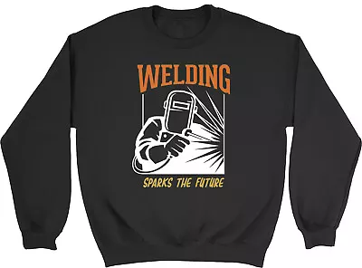 Buy Welding Kids Sweatshirt Sparks The Future Metal Welder Boys Girls Gift Jumper • 12.99£