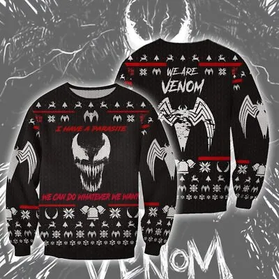 Buy Venom I Have Parasite We Can Do Whatever You Want Ugly Sweater, Ugly Sweatshirt • 29.75£