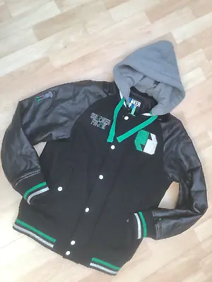 Buy Sneaker Freak Black Jacket With Built In Grey Hood.  Small                  (RW) • 3.99£