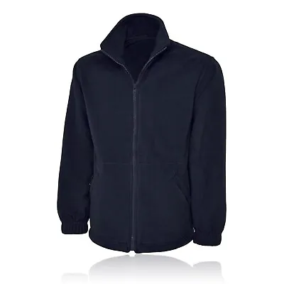 Buy Work Wear Fleece Jacket Hoodie Coat Warm Winter Casual Full Zip Thermal Outdoor • 10.99£
