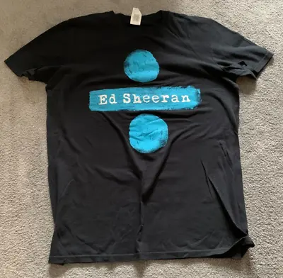 Buy Ed Sheeran Divide Tour  T-shirt Size M • 4£
