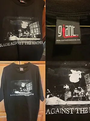 Buy Rare Rage Against The Machine Shirt Vintage Original RATM Giant XL VNDS Grail • 260.21£