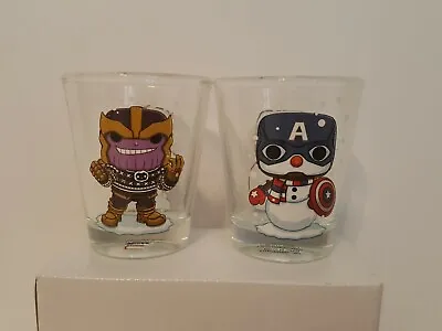 Buy Funko Marvel Collector Corps Holiday Thanos & Captain America Toothpick Holders  • 10.39£