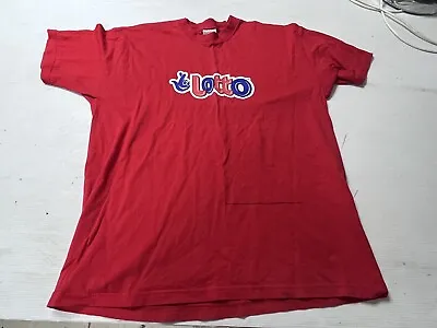 Buy Vintage The National Lottery T Shirt - Red Size Xl • 4.99£