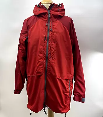 Buy Paramo Men's Red Analogy Waterproof By Nikwax Full Zip Hooded Jacket Size XL  B1 • 58£