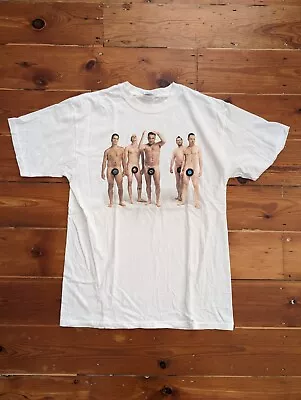 Buy Vintage Years Of Refusal Morrissey Tour Shirt Size L The Smiths White • 0.99£