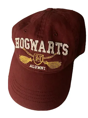 Buy Hogwarts Alumni Gryffindor Crimson And Gold Relaxed Strapback Hat Licensed Merch • 7.36£