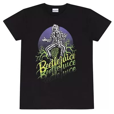 Buy Beetlejuice - Triple B Unisex Black T-Shirt Large - Large - Unisex - - K777z • 13.09£