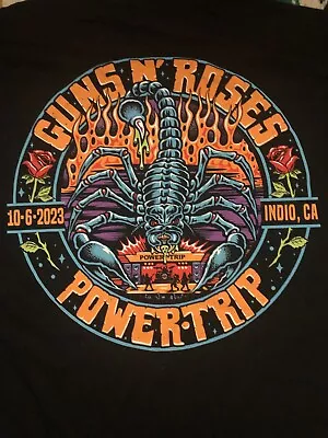 Buy Guns N Roses Power Trip Small T-shirt Sold Out New Powertrip LOOk • 66.14£