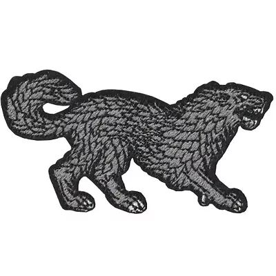 Buy Game Of Thrones Stark Dire Wolf Embroidered Iron On Patch (our Ref SB59) SALE! • 1£