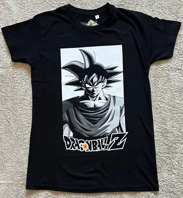 Buy Dragon Ball Z Goku Small S Black Short Sleeve T-shirt NEW • 9.99£