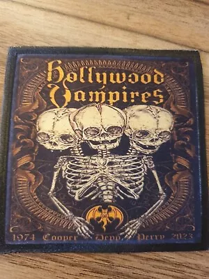 Buy Hollywood Vampires Band Rock  Goth Metal Horror Custom Sew / Iron On Patch • 5.99£