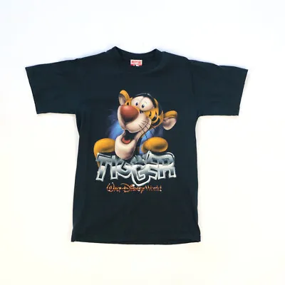 Buy Vintage Mickey Inc Tigger Black T-shirt Small  / Medium Size Womens • 13.90£