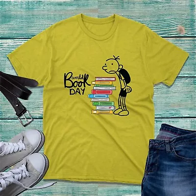 Buy World Book Day Wimpy Kid T-Shirt Funny Book Day Character Wimpy Kid Funny Top • 11.99£