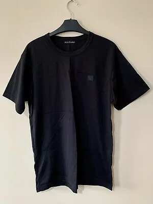 Buy Acne Studios Nash Face T Shirt Small/Med 20” Pit Black Worn Once Pristine • 24.95£