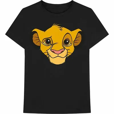 Buy Disney Unisex T-Shirt Lion King - Simba Face - Medium - New • 14.95£