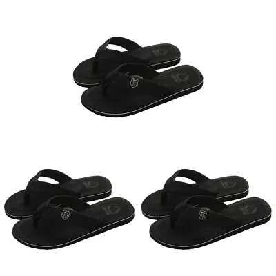Buy 3 Pieces Mens House Slippers Trendy Sandals Men’s Summer • 14.75£
