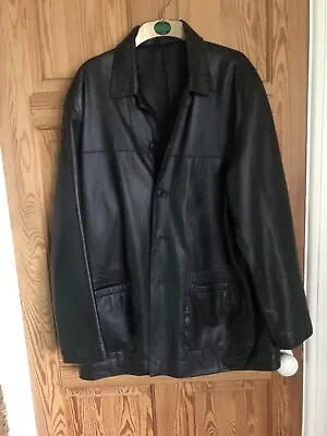 Buy Gents Ashwood London Fabulous Soft Black Premium Leather Jacket Sz L Chest 42-43 • 28£