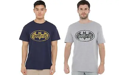 Buy DC Comics Mens T-Shirt Batman Scribble Logo Top Tee S-2XL Official • 13.99£