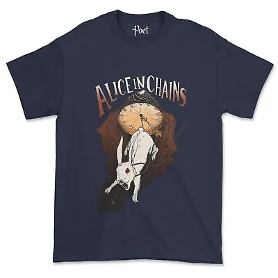 Buy Alice In Chains T-shirt Alice In Wonderland Style Rock Band Dirt Grunge T-shirt • 20£