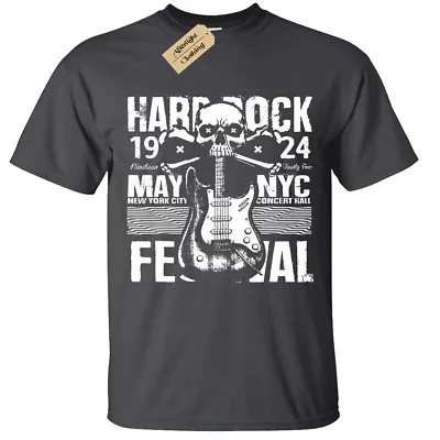 Buy Kid's Rock Band T-Shirt | 3 - 13 Yrs | Boys Girls Childrens - Hard Rock Festival • 6.99£