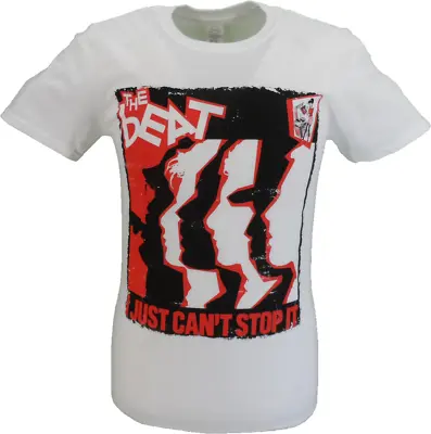Buy Mens White Official The Beat I Just Cant Stop It T Shirt • 16.99£