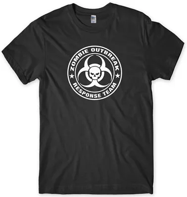 Buy Zombie Outbreak Response Team Funny Mens Unisex T-Shirt • 11.99£