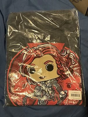 Buy  Funko Marvel Collector Corps Black Widow T-Shirt  [X-Large]  • 4£