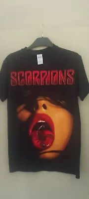 Buy Black Tshirt Small Size. Scorpions Band Logo • 10£