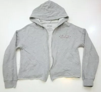 Buy Medium Cold Rush Gray Hooded Sweatshirt Top Cotton Polyester Long Sleeve 1-345 • 11.36£