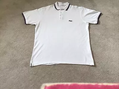 Buy Fila Polo T Shirt M • 1£