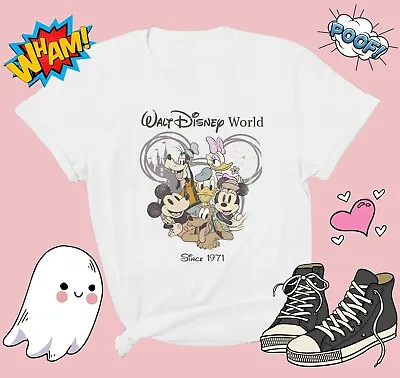 Buy Disney World Est 1971 T-shirt T Shirt Men Women Unisex Tshirt G765 • 12.95£